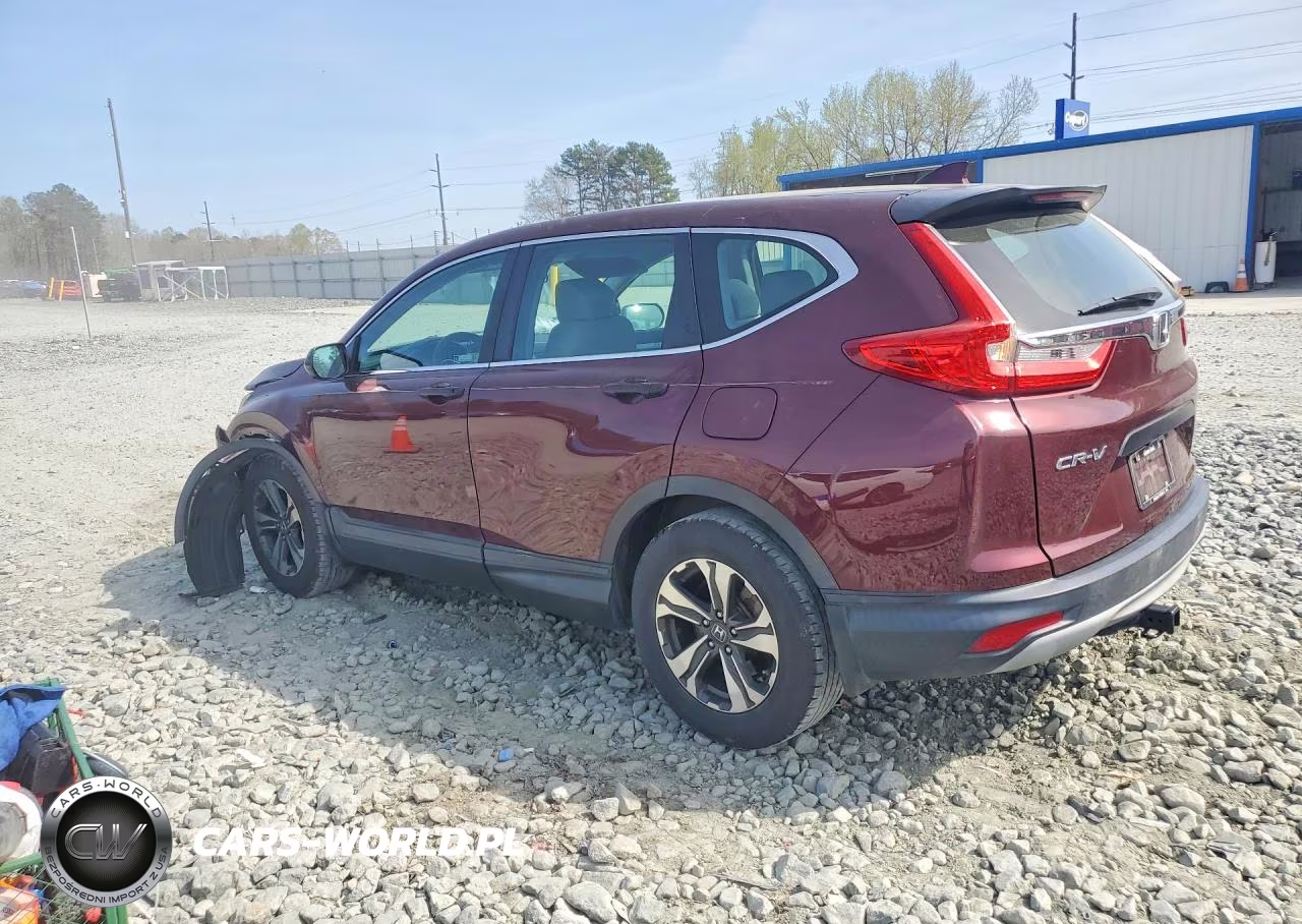 2019 Honda Cr-V Lx VIN:2HKRW5H31KH405839 - 2