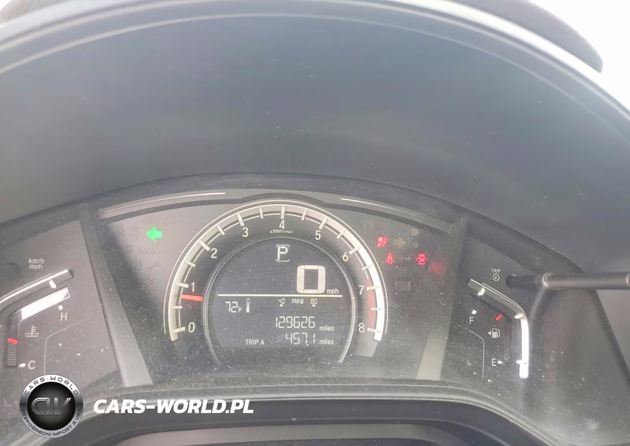2019 Honda Cr-V Lx VIN:2HKRW5H31KH405839 - 9