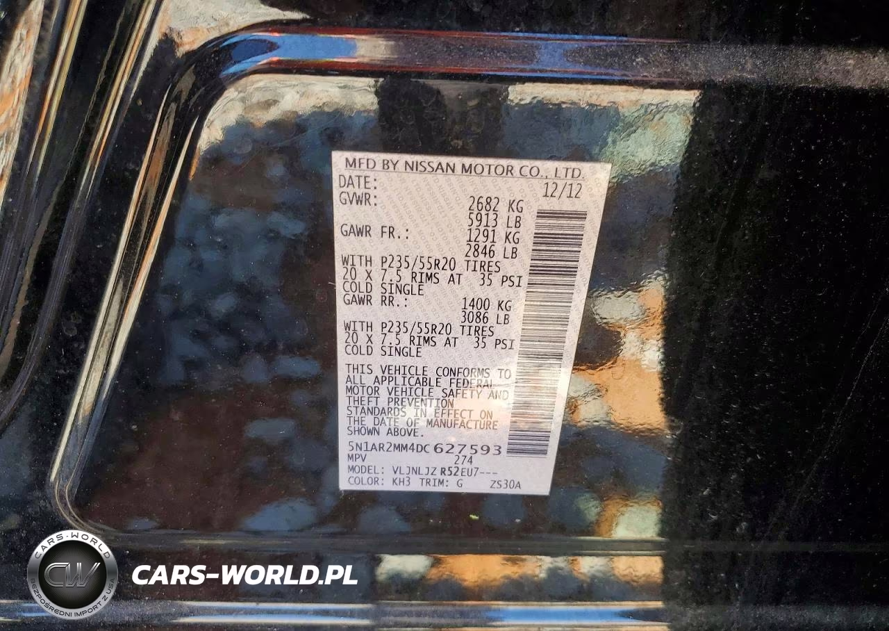 2013 Nissan Pathfinder S VIN:5N1AR2MM4DC627593 - 13
