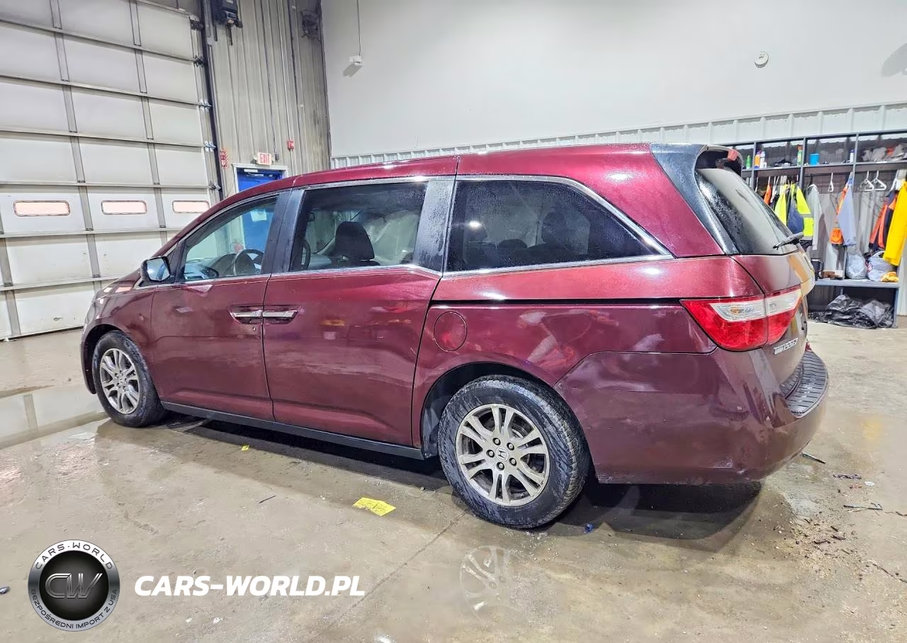 2013 Honda Odyssey Exl VIN:5FNRL5H67DB050356 - 2