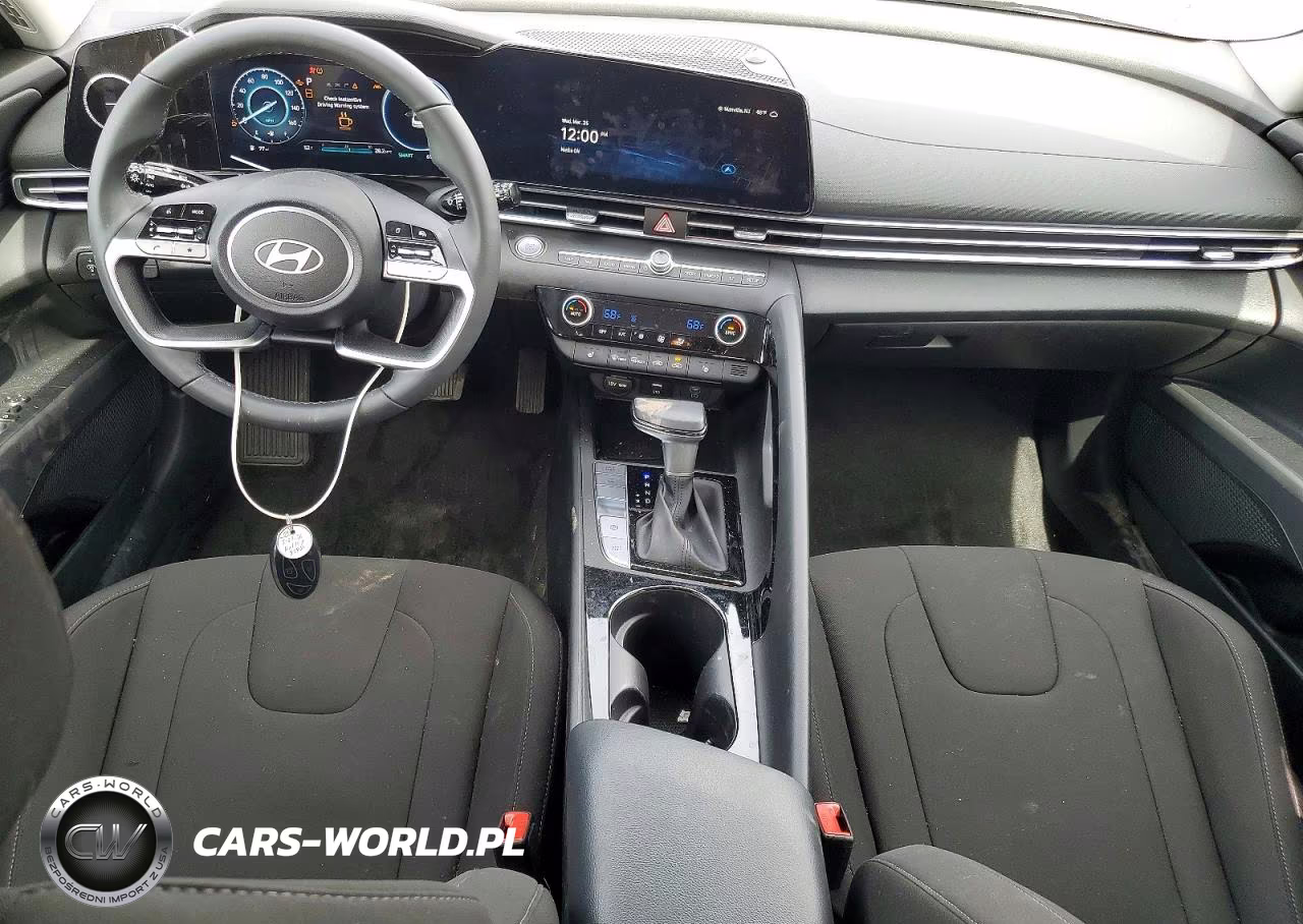 2025 Hyundai Elantra Sel Convenience VIN:KMHLS4DG3SU877823 - 8