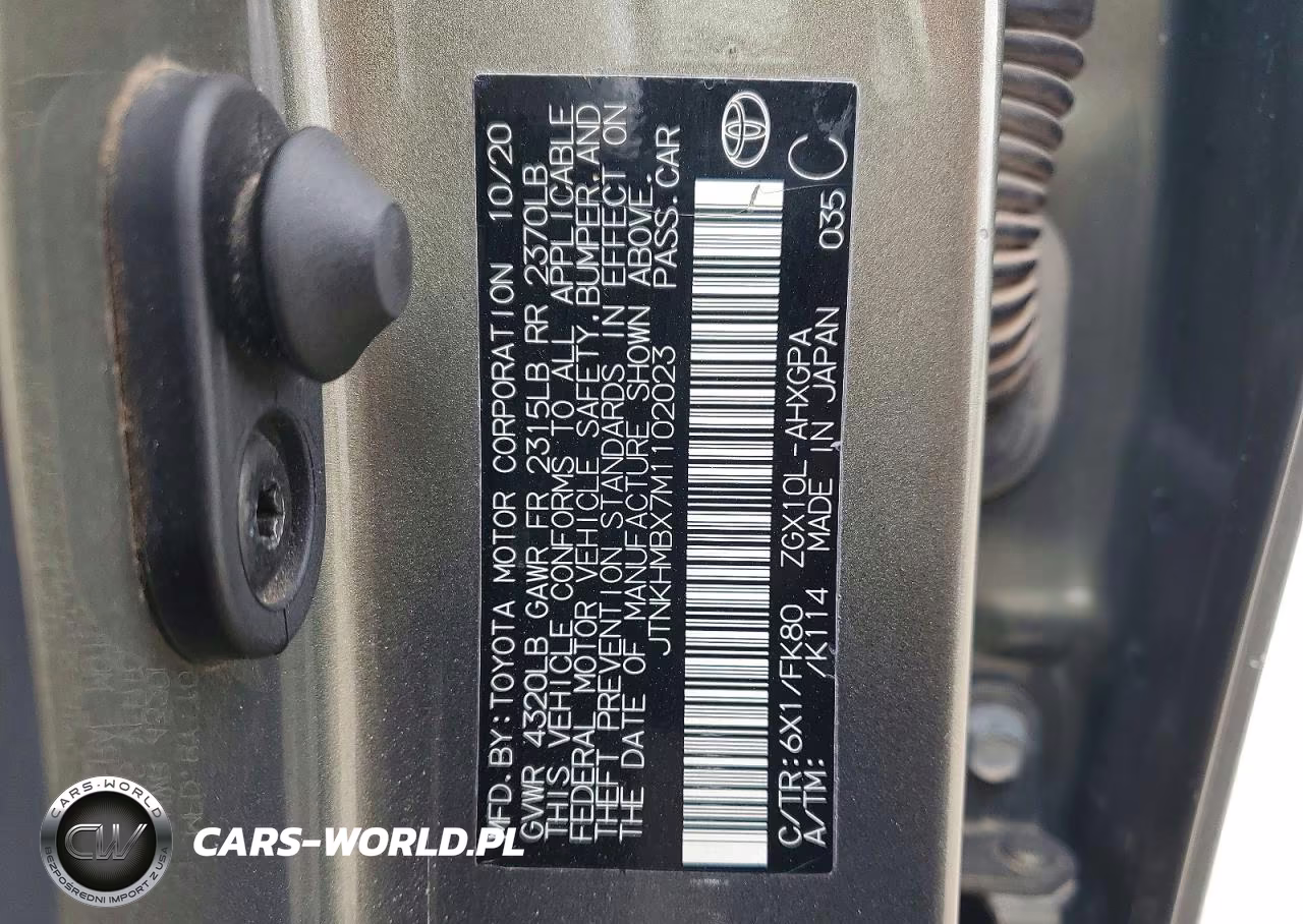 2021 Toyota C-Hr Xle VIN:JTNKHMBX7M1102023 - 14