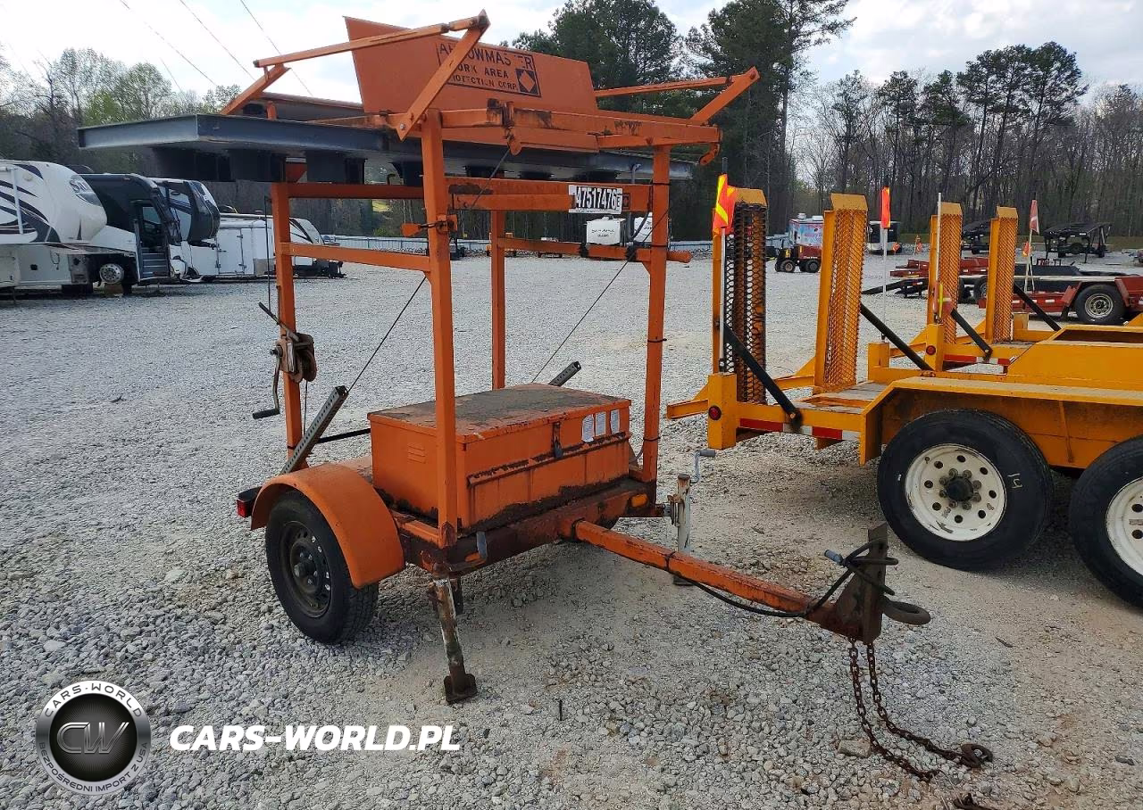 1995 Arrow Board Trailer