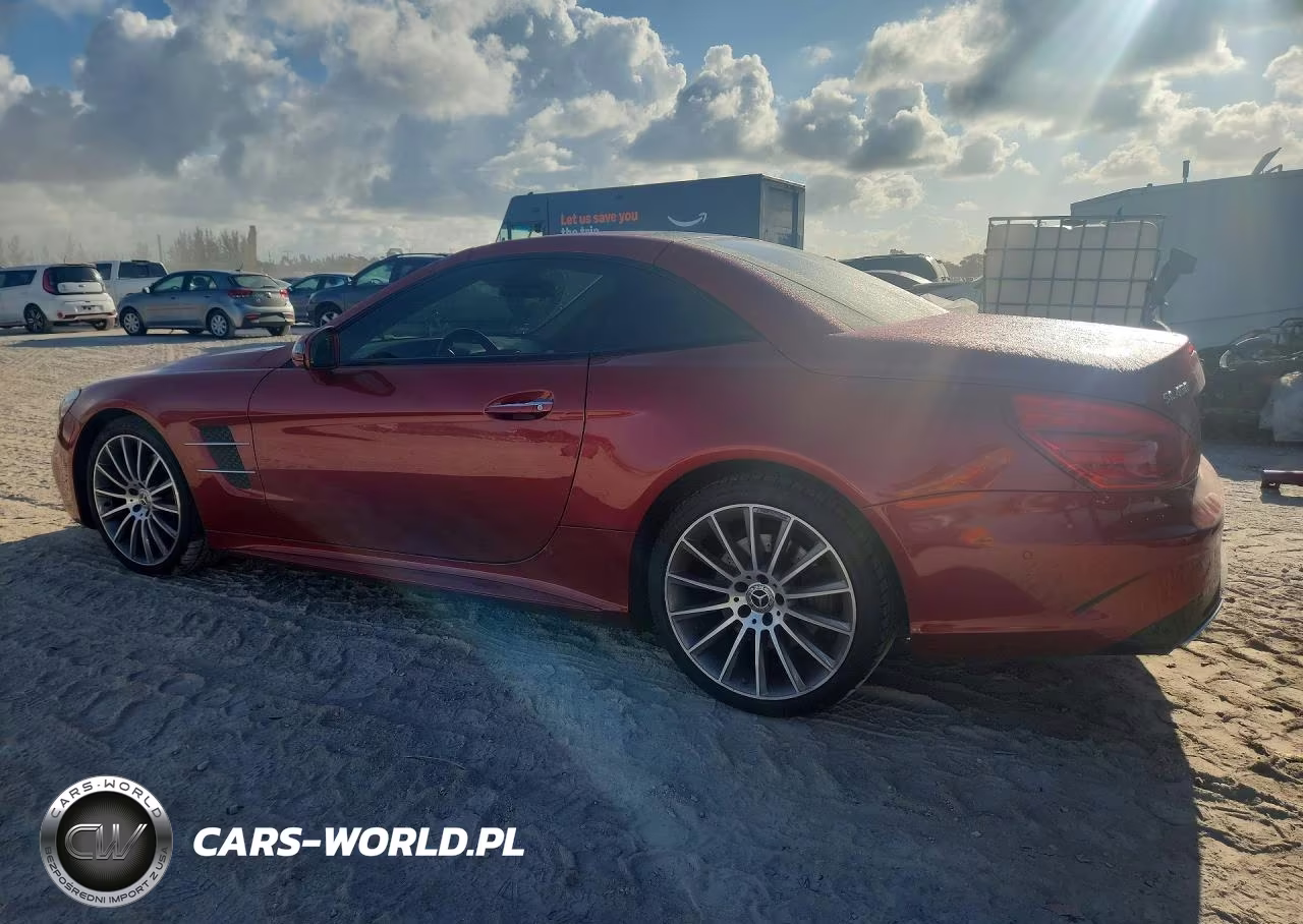 2018 Mercedes-Benz Sl 450 VIN:WDDJK6GA9JF053526 - 2
