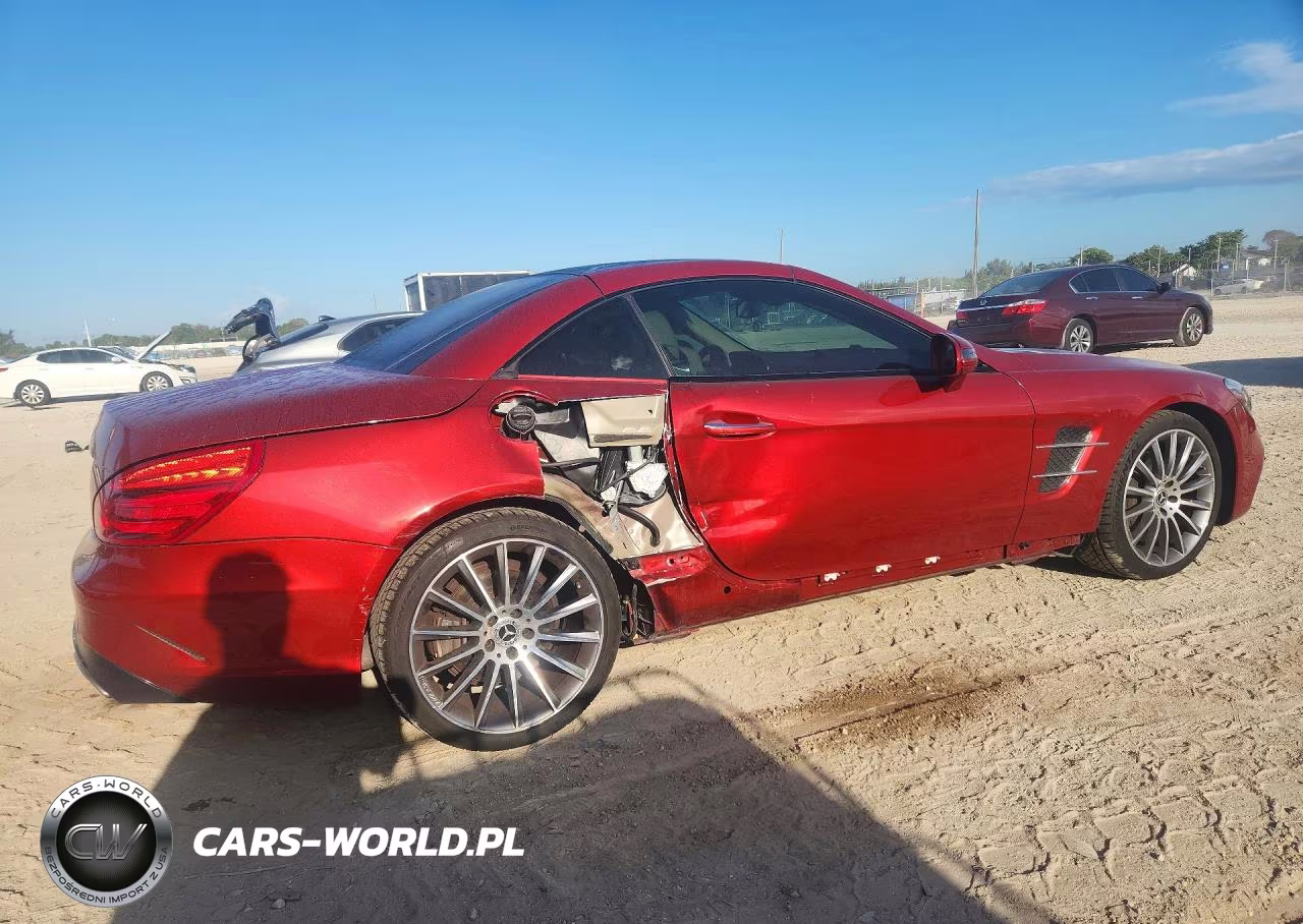 2018 Mercedes-Benz Sl 450 VIN:WDDJK6GA9JF053526 - 3