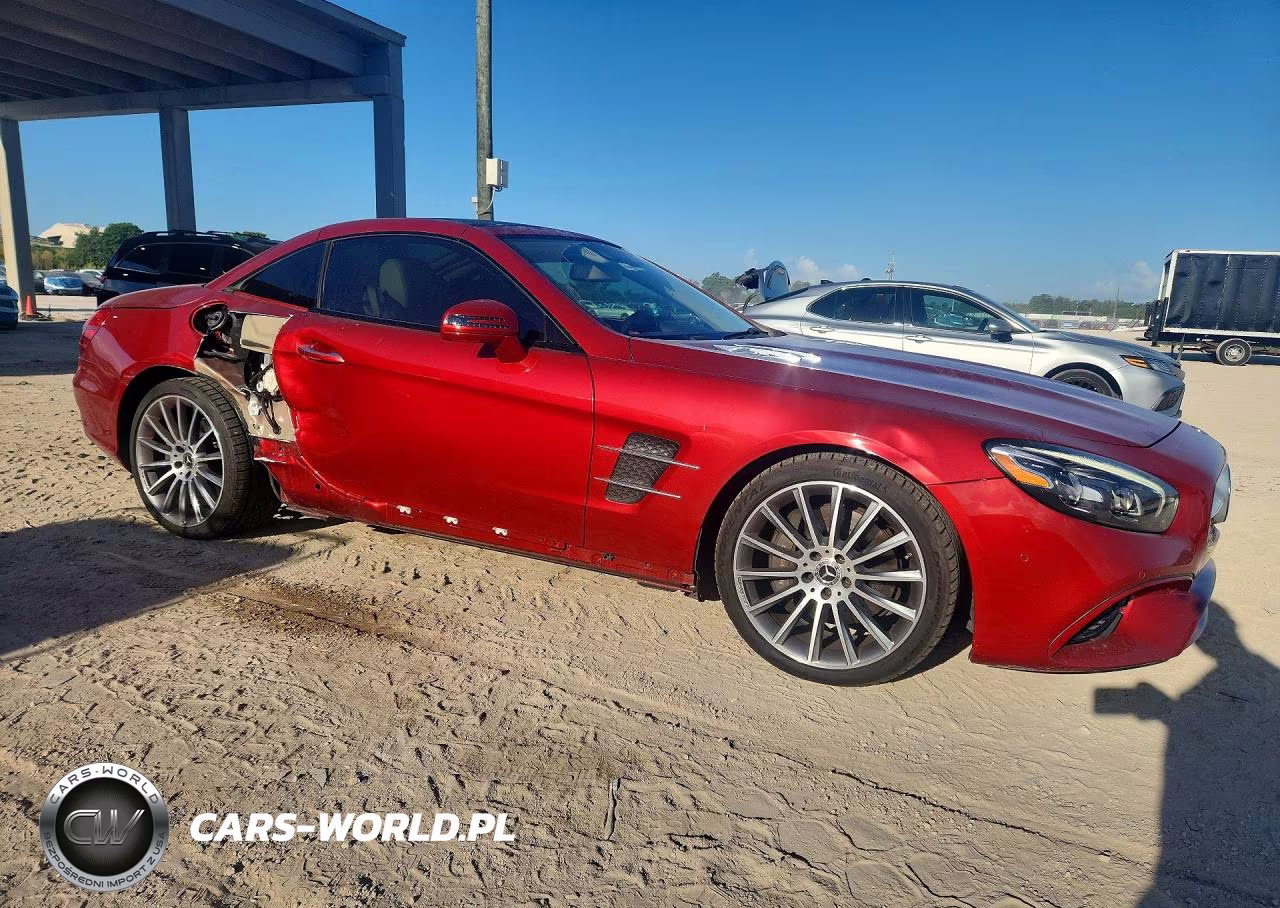 2018 Mercedes-Benz Sl 450 VIN:WDDJK6GA9JF053526 - 4