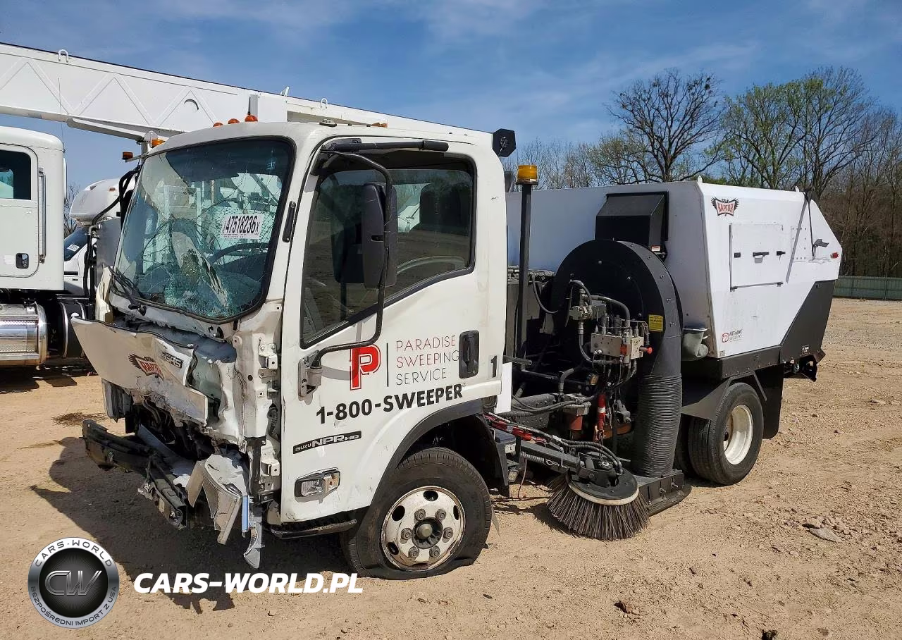 2022 Isuzu Npr Sweeper Truck