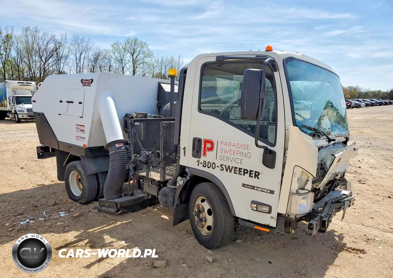 2022 Isuzu Npr Sweeper Truck VIN:54DB4W1D6NS202009 - 4