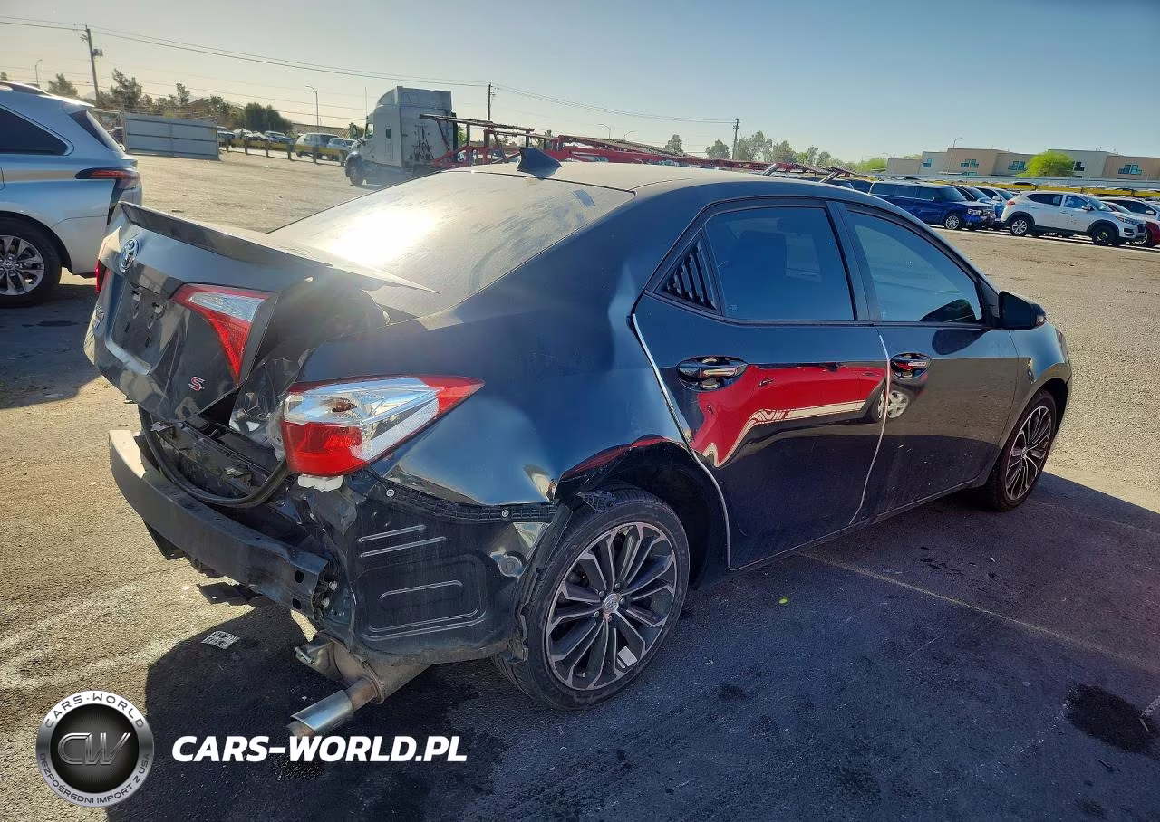 2016 Toyota Corolla S Plus VIN:5YFBURHE6GP564236 - 3