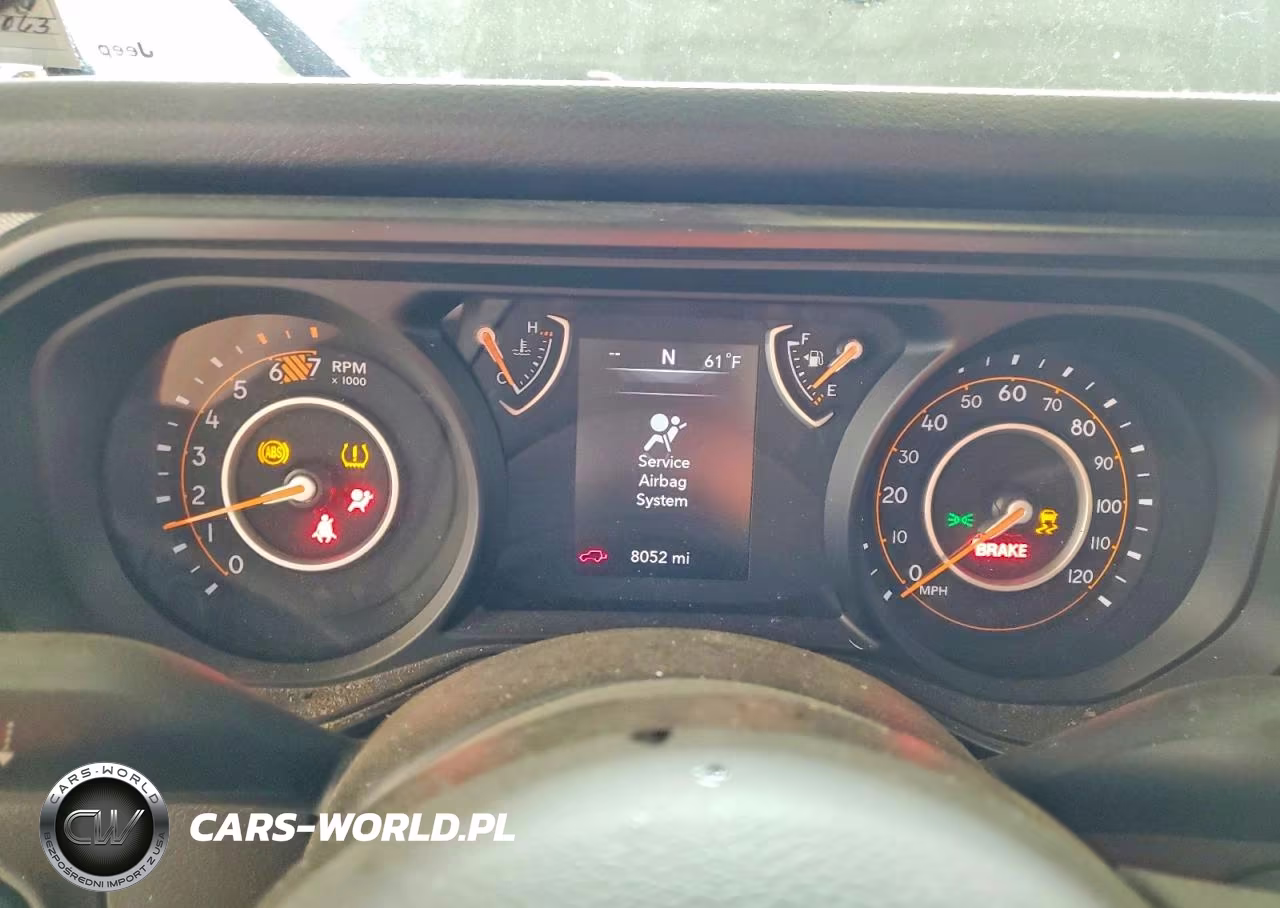 2025 Jeep Wranger VIN:1C4PJXAG9SW545131 - 9