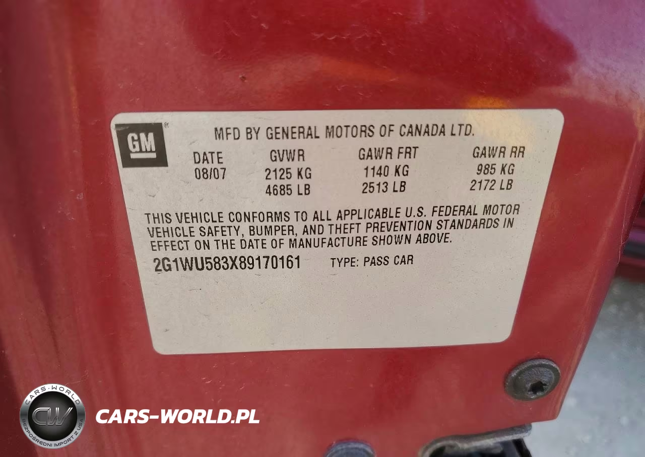 2008 Chevrolet Impala Ltz VIN:2G1WU583X89170161 - 12
