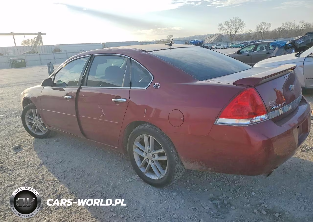 2008 Chevrolet Impala Ltz VIN:2G1WU583X89170161 - 2