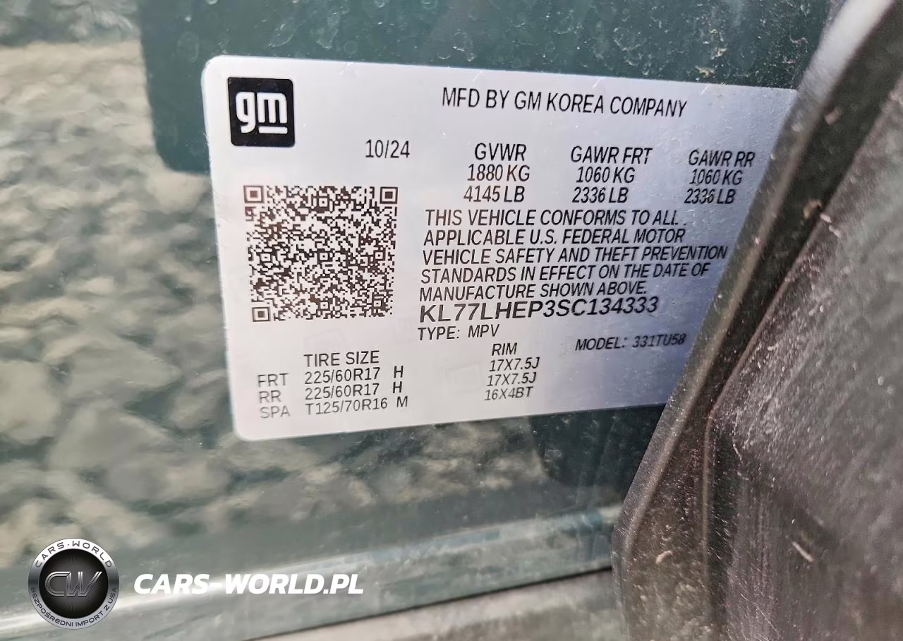 2025 Chevrolet Trax 1Lt VIN:KL77LHEP3SC134333 - 12