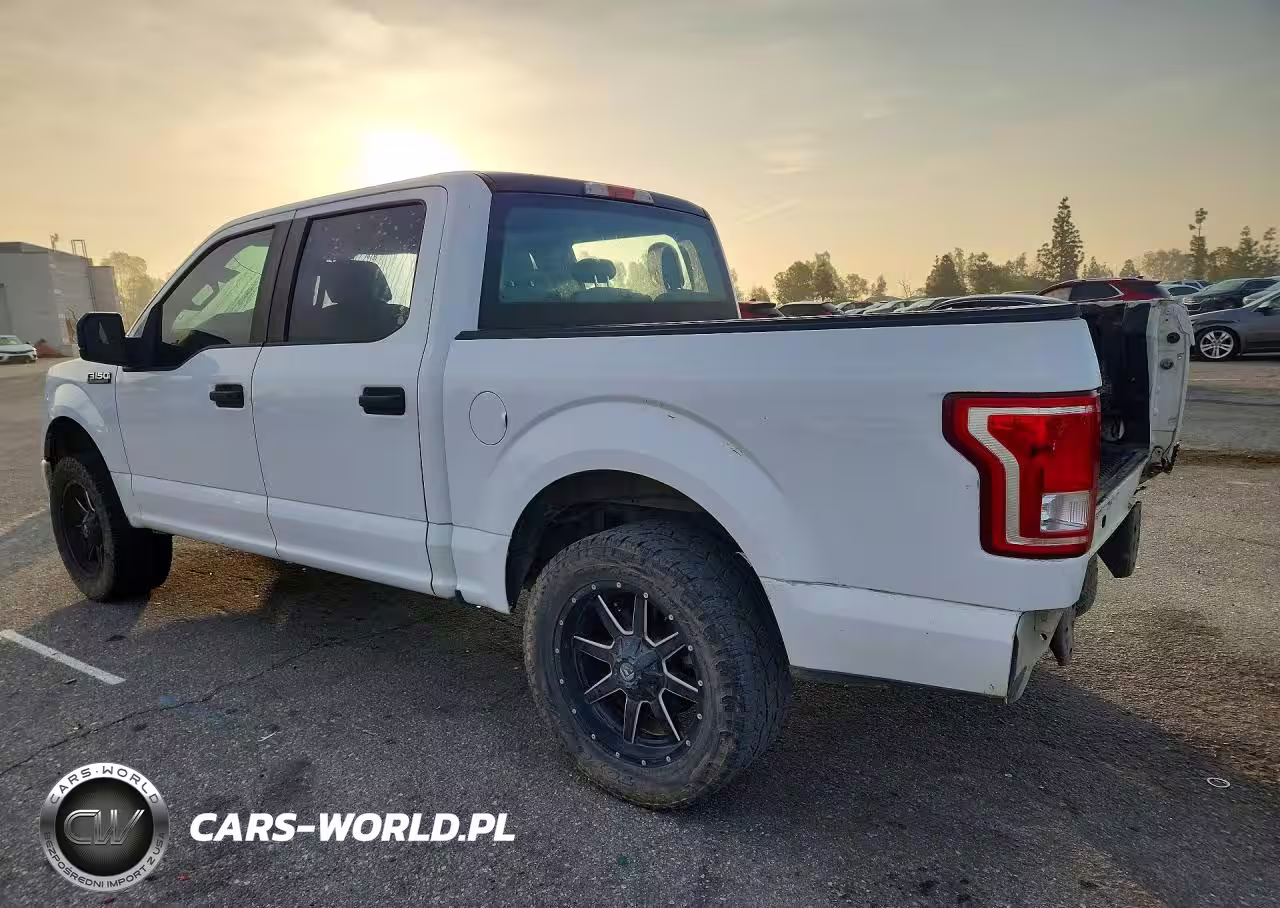 2015 Ford F150 Supercrew VIN:1FTEW1CP7FKE76066 - 2