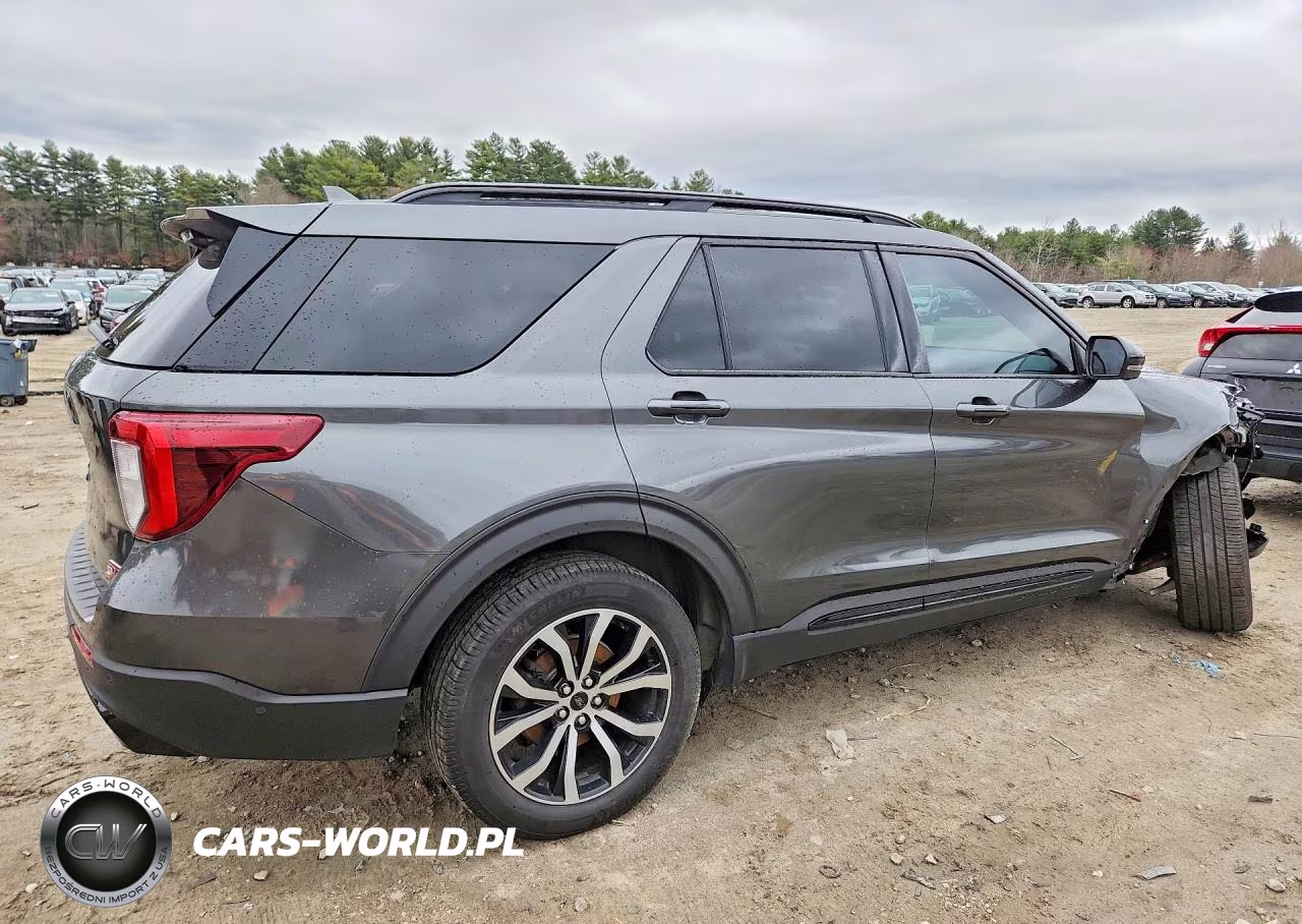 2020 Ford Explorer St VIN:1FM5K8GC9LGA45900 - 3