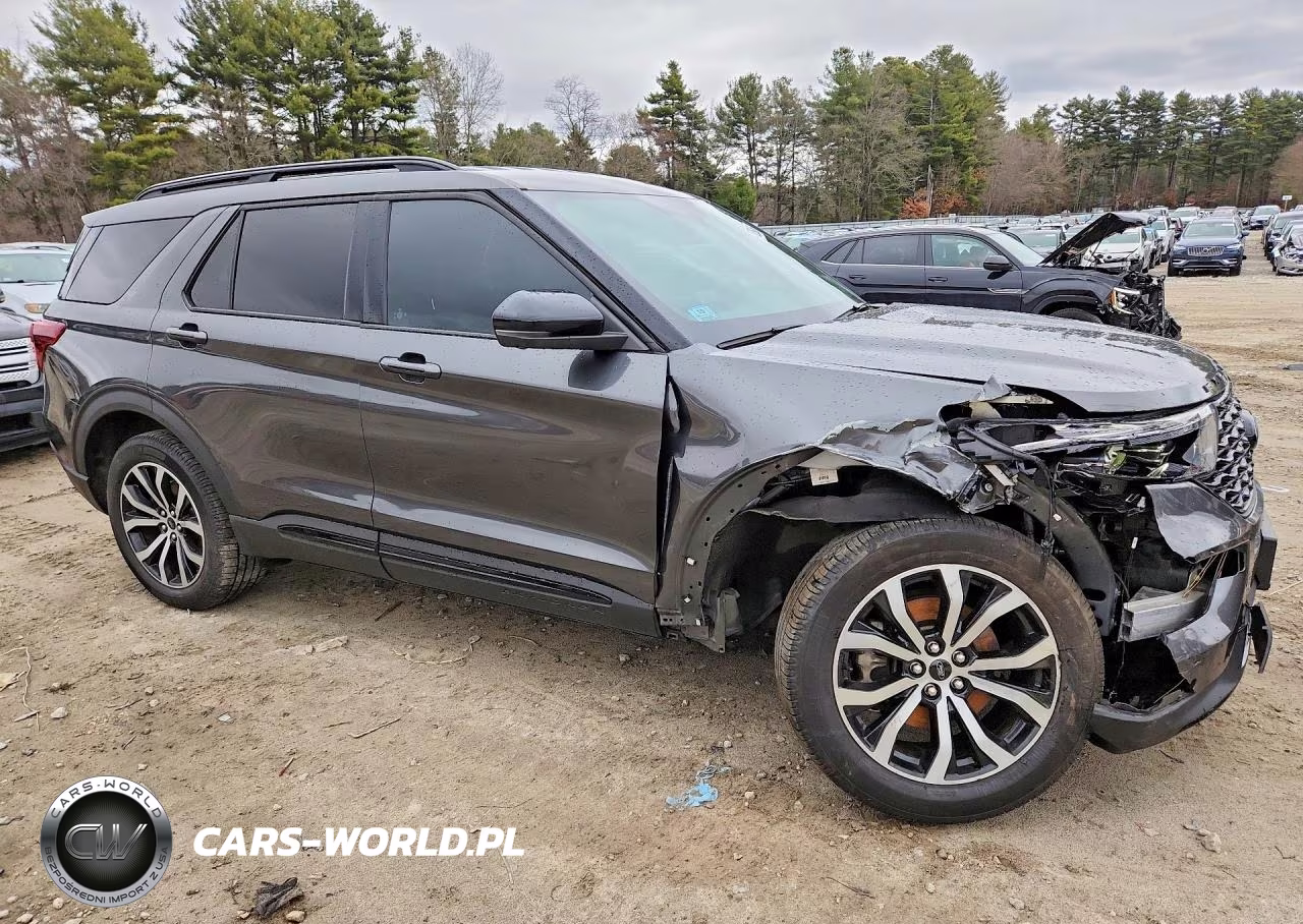 2020 Ford Explorer St VIN:1FM5K8GC9LGA45900 - 4