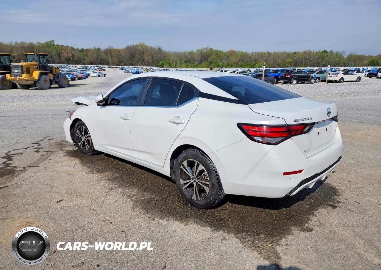 2020 Nissan Sentra Sv VIN:3N1AB8CV4LY214345 - 2
