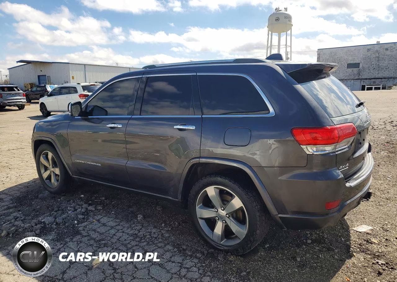 2015 Jeep Grand Cherokee Overland VIN:1C4RJFCM4FC791145 - 2