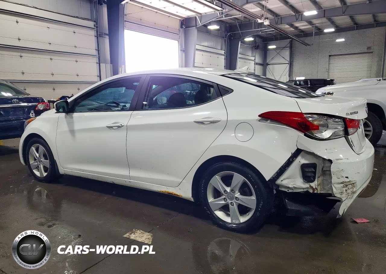 2013 Hyundai Elantra Gls VIN:5NPDH4AE2DH429595 - 2