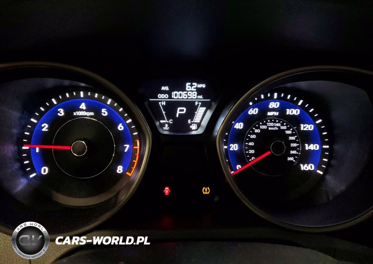 2013 Hyundai Elantra Gls VIN:5NPDH4AE2DH429595 - 9