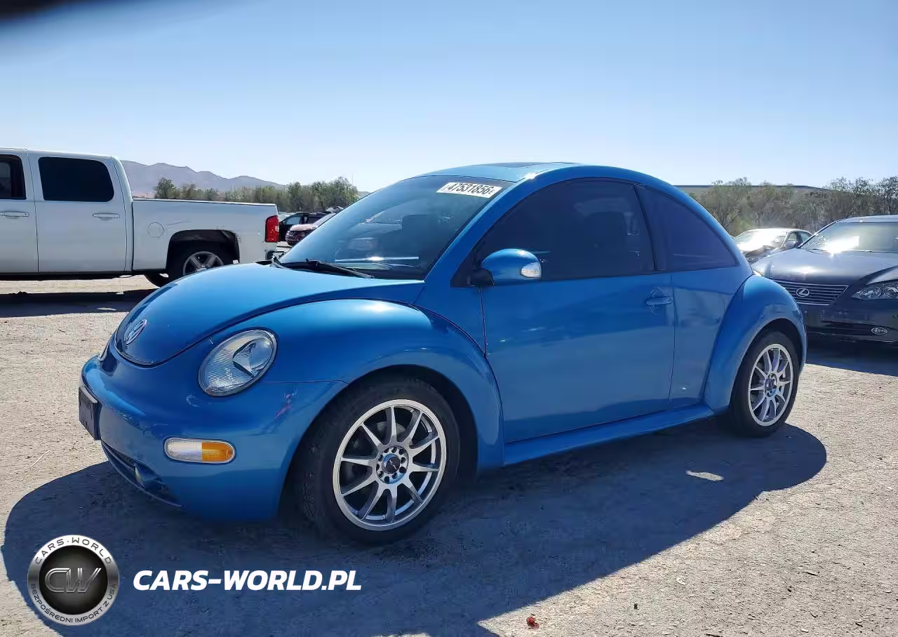 2004 Volkswagen New Beetle Satellite Blue Gls