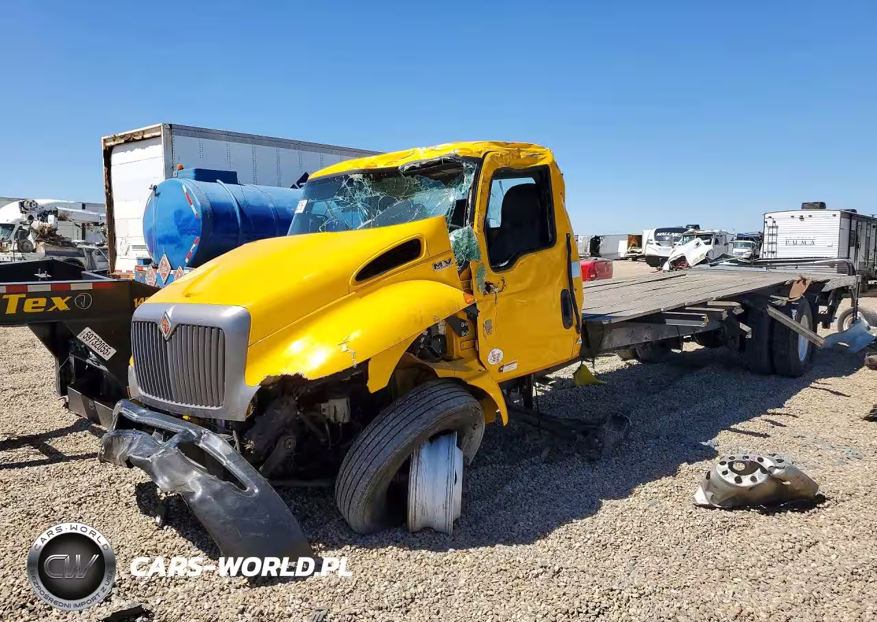 2022 International Mv607 Flatbed Truck