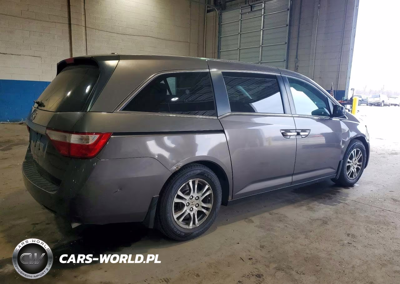 2012 Honda Odyssey Exl VIN:5FNRL5H69CB093630 - 3