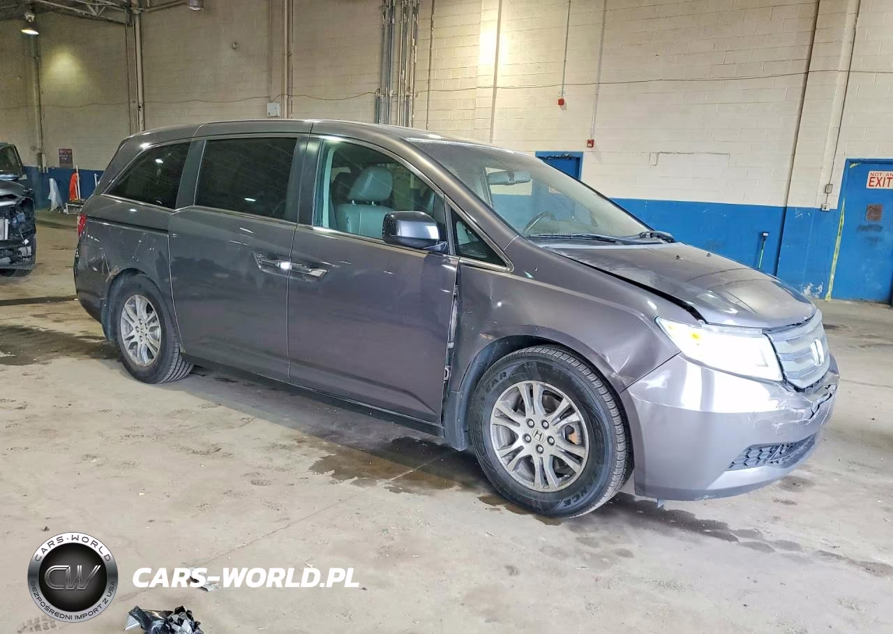 2012 Honda Odyssey Exl VIN:5FNRL5H69CB093630 - 4