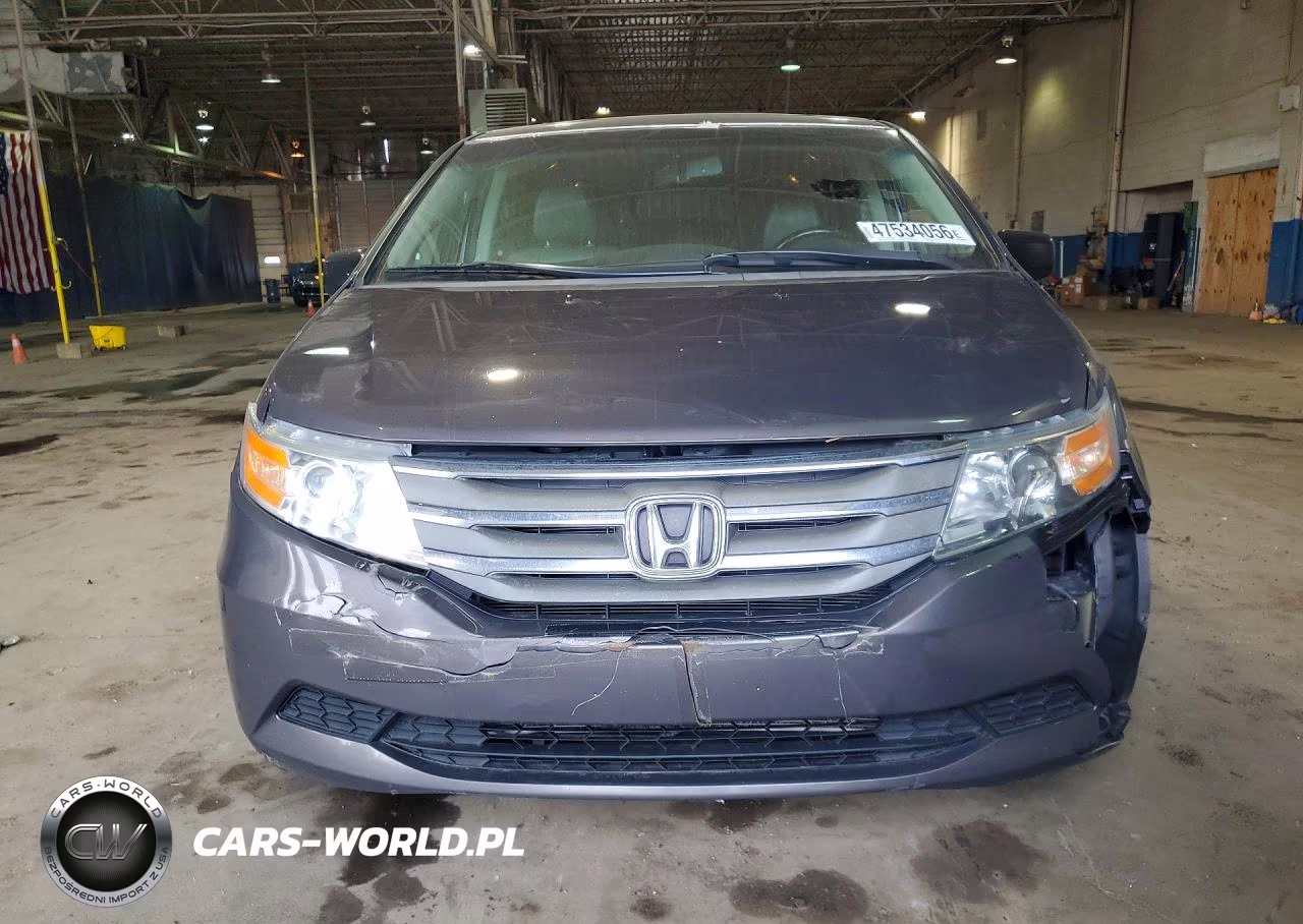 2012 Honda Odyssey Exl VIN:5FNRL5H69CB093630 - 5
