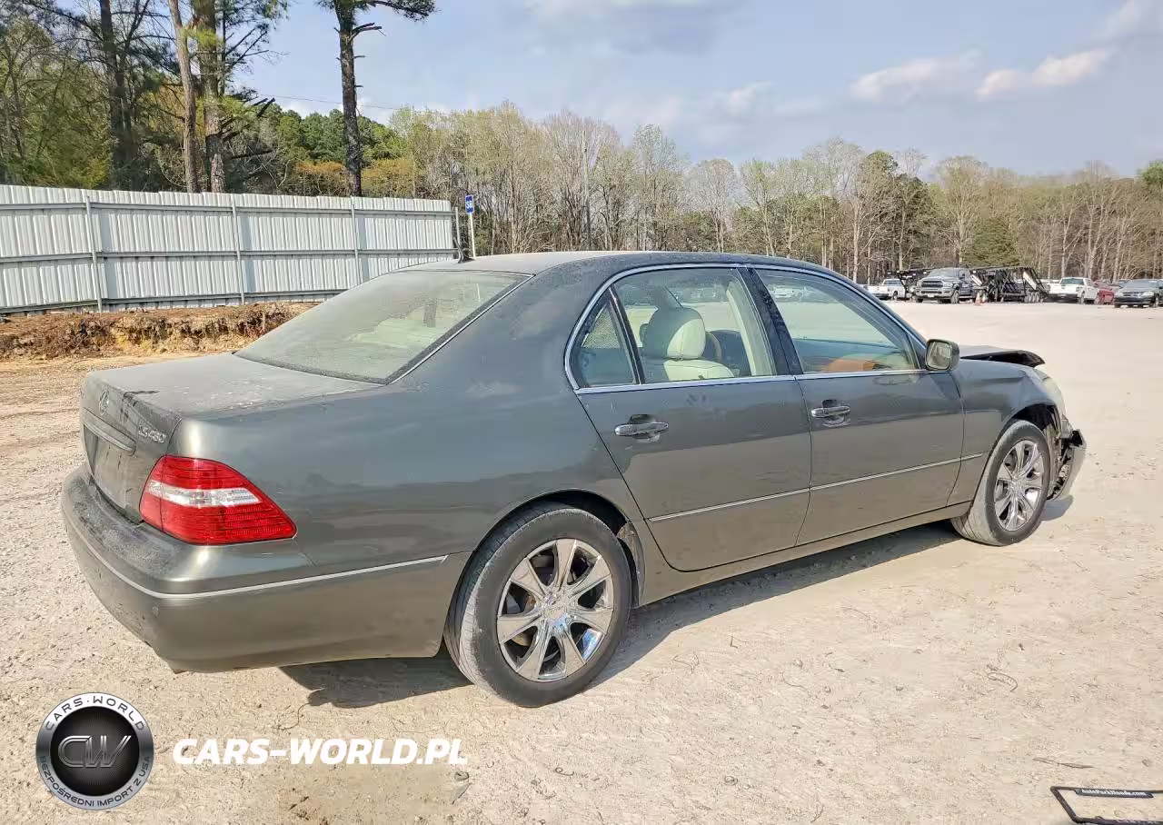 2005 Lexus Ls 430 Base VIN:JTHBN36F255004874 - 3