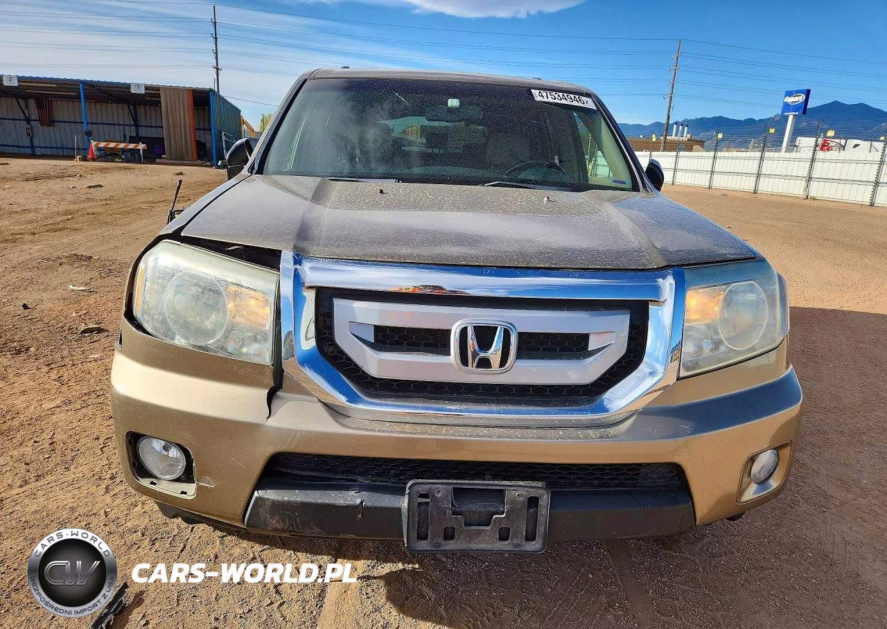 2009 Honda Pilot Exl VIN:5FNYF48539B050687 - 5