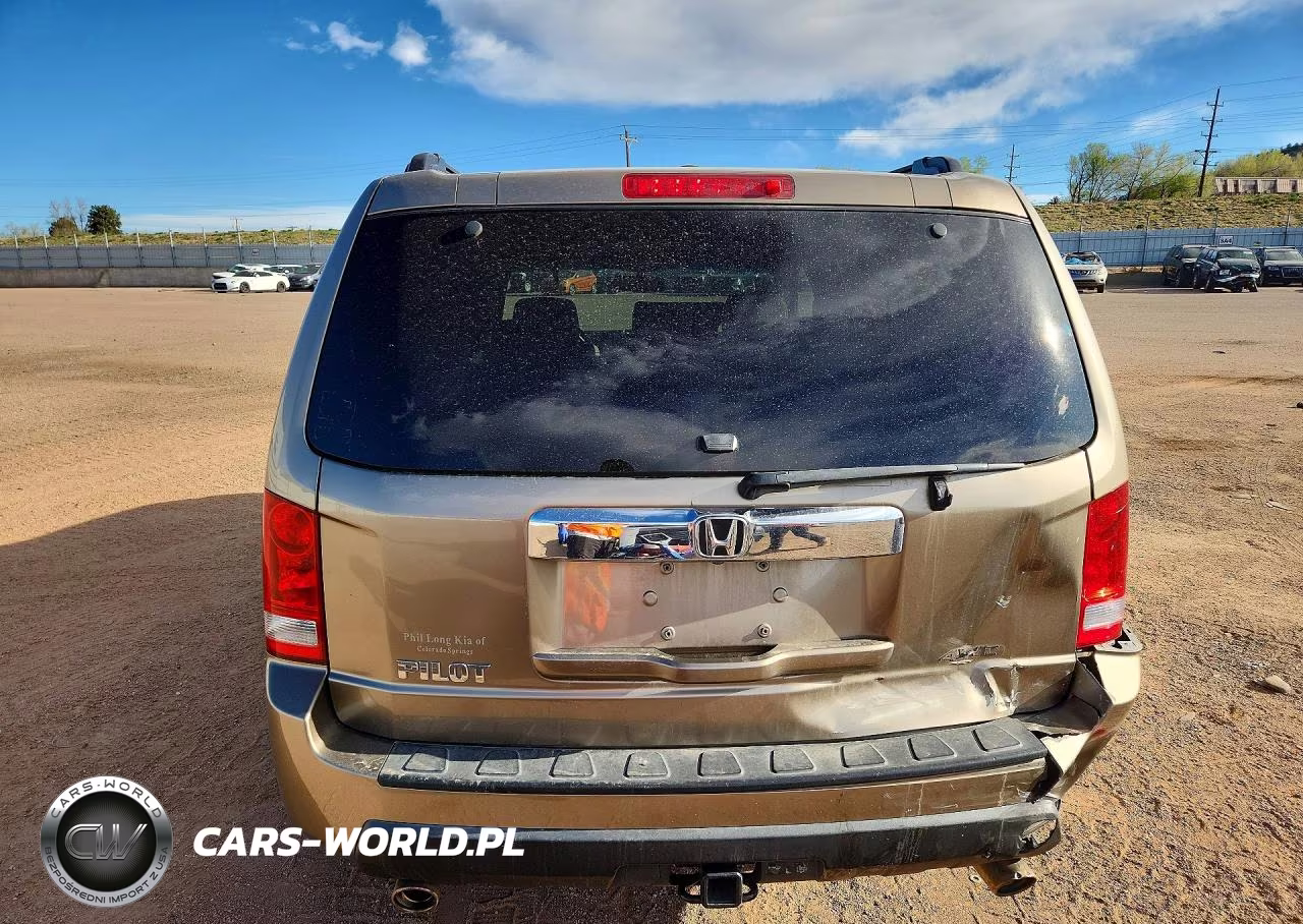 2009 Honda Pilot Exl VIN:5FNYF48539B050687 - 6