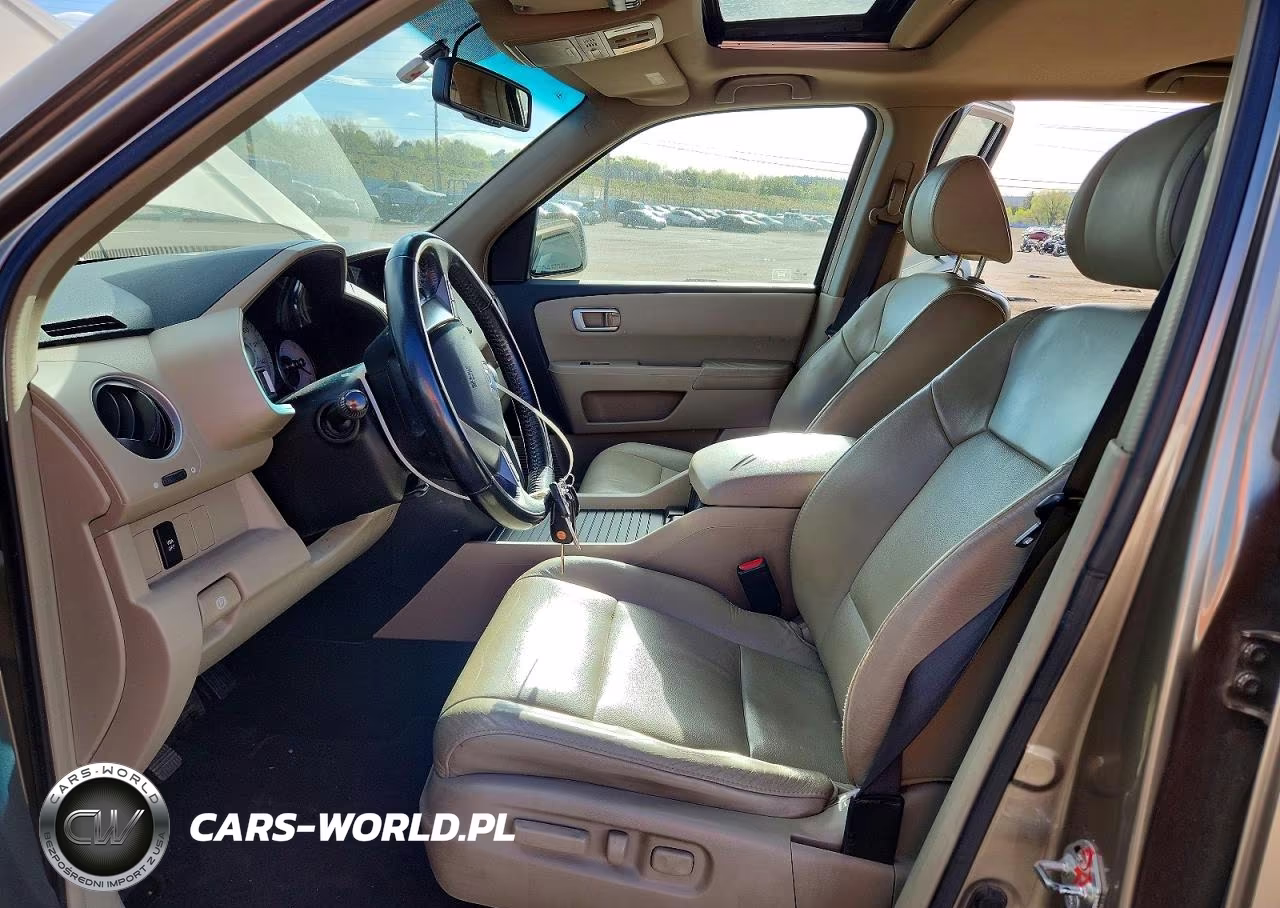 2009 Honda Pilot Exl VIN:5FNYF48539B050687 - 7