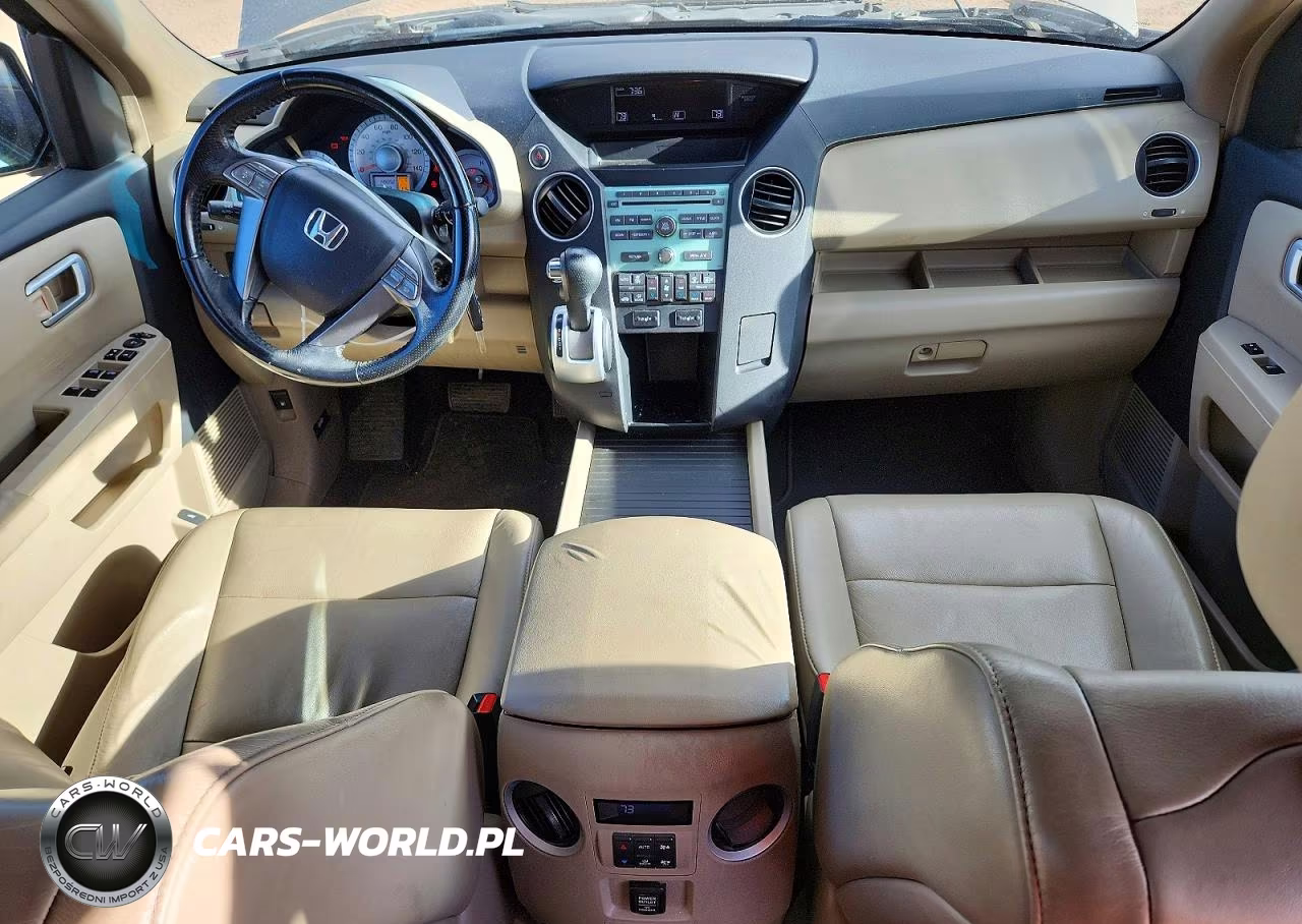 2009 Honda Pilot Exl VIN:5FNYF48539B050687 - 8