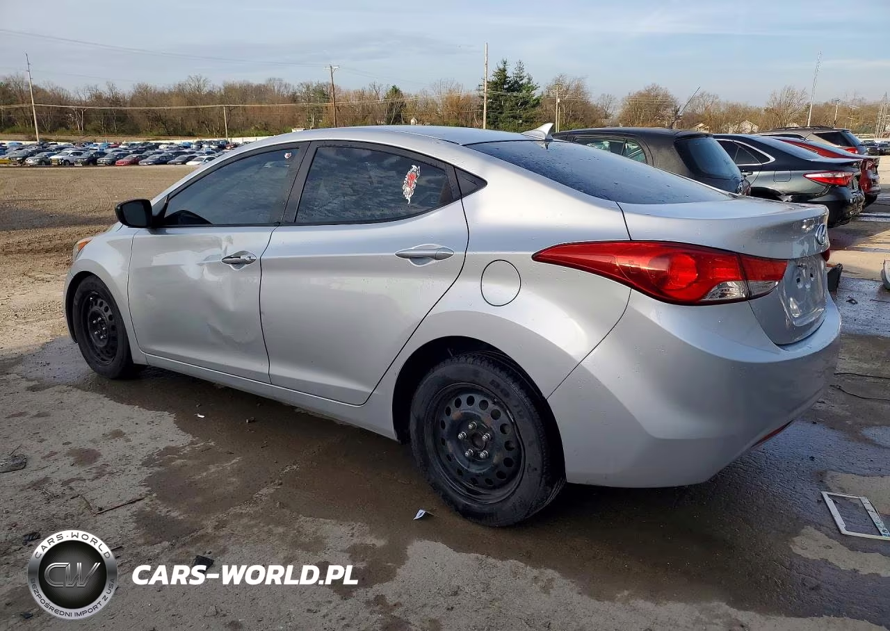 2011 Hyundai Elantra Gls VIN:5NPDH4AE7BH035376 - 2