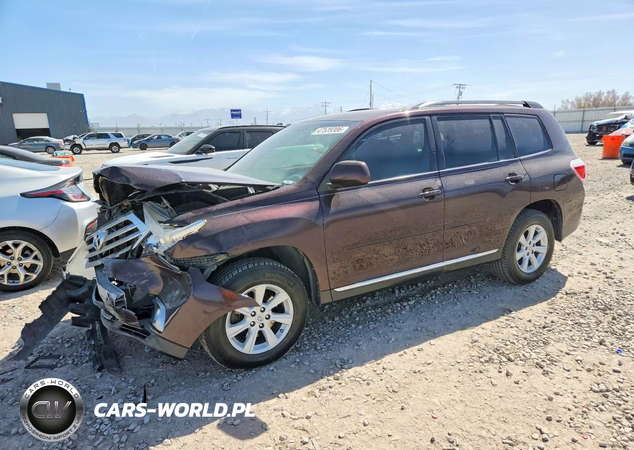 2013 Toyota Highlander VIN:5TDZK3EH1DS117803 - 1