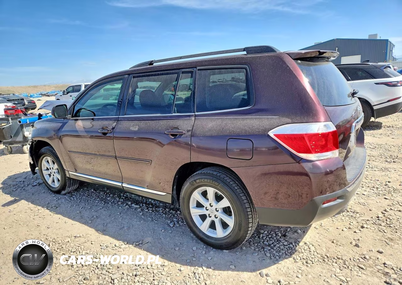 2013 Toyota Highlander VIN:5TDZK3EH1DS117803 - 2