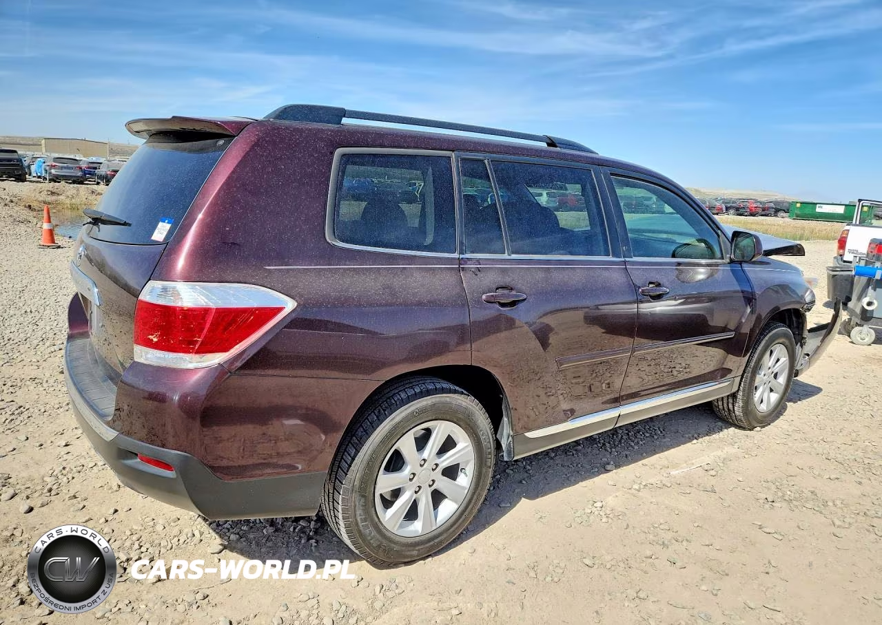 2013 Toyota Highlander VIN:5TDZK3EH1DS117803 - 3