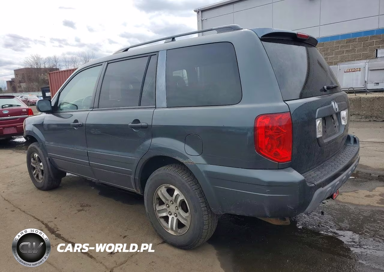 2004 Honda Pilot Exl VIN:2HKYF18594H584902 - 2