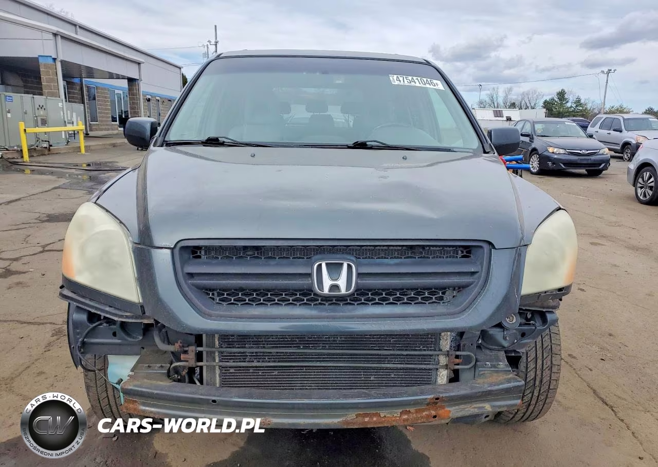 2004 Honda Pilot Exl VIN:2HKYF18594H584902 - 5