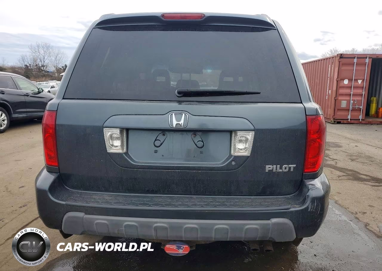 2004 Honda Pilot Exl VIN:2HKYF18594H584902 - 6