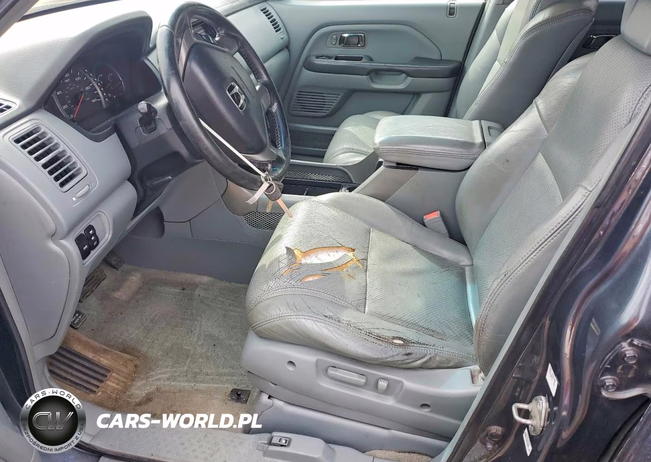 2004 Honda Pilot Exl VIN:2HKYF18594H584902 - 7