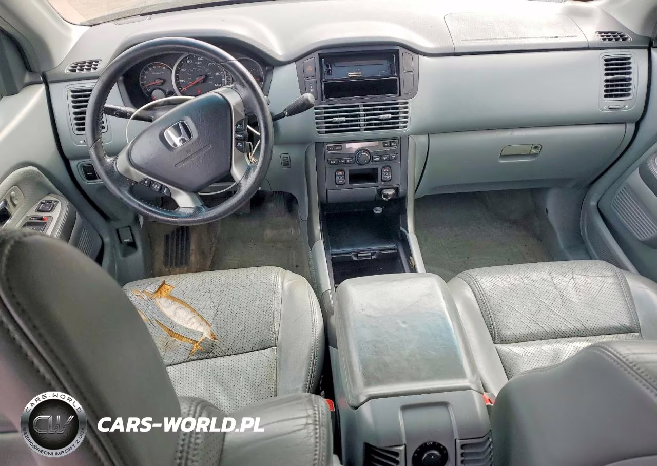 2004 Honda Pilot Exl VIN:2HKYF18594H584902 - 8