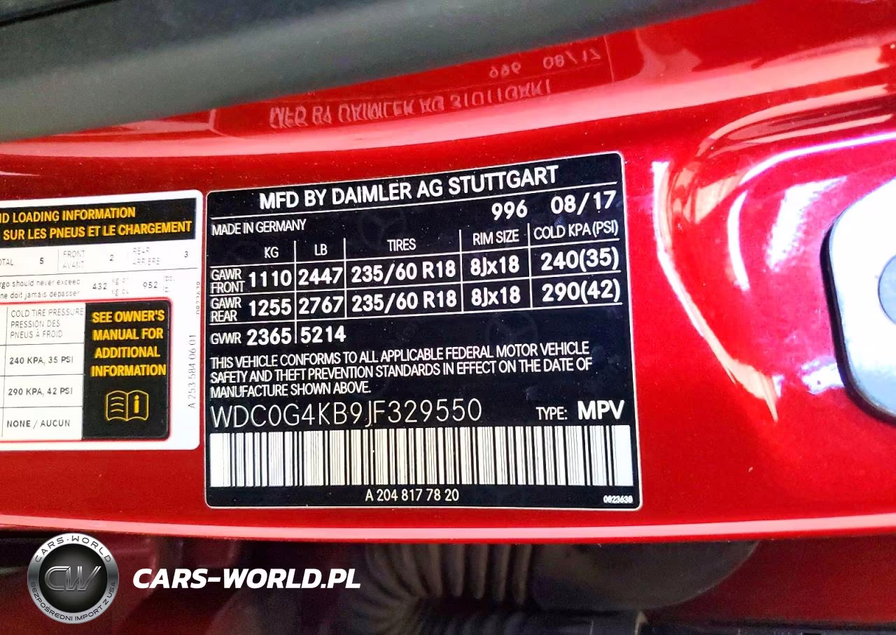 2018 Mercedes-Benz Glc 300 4Matic VIN:WDC0G4KB9JF329550 - 13