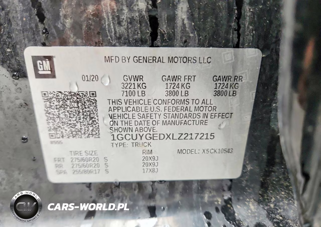 2020 Chevrolet Silverado K1500 Ltz VIN:1GCUYGEDXLZ217215 - 13