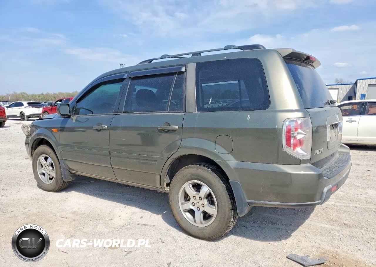 2006 Honda Pilot Ex VIN:2HKYF18666H525530 - 2