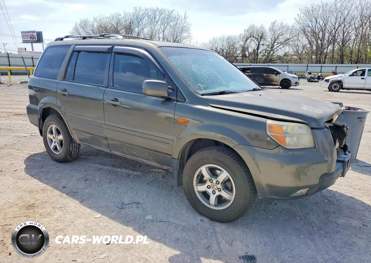 2006 Honda Pilot Ex VIN:2HKYF18666H525530 - 4