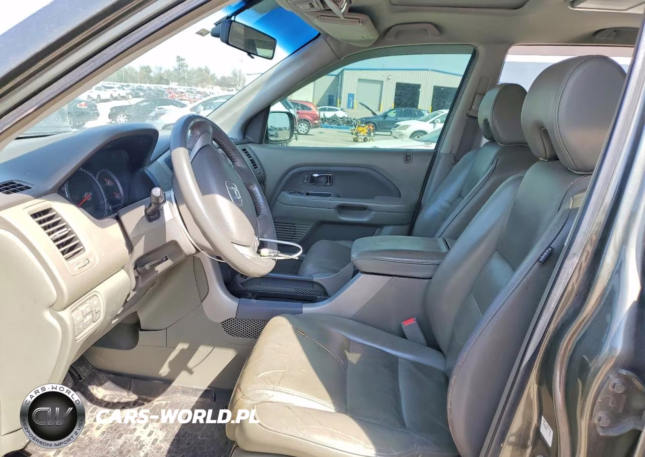 2006 Honda Pilot Ex VIN:2HKYF18666H525530 - 7