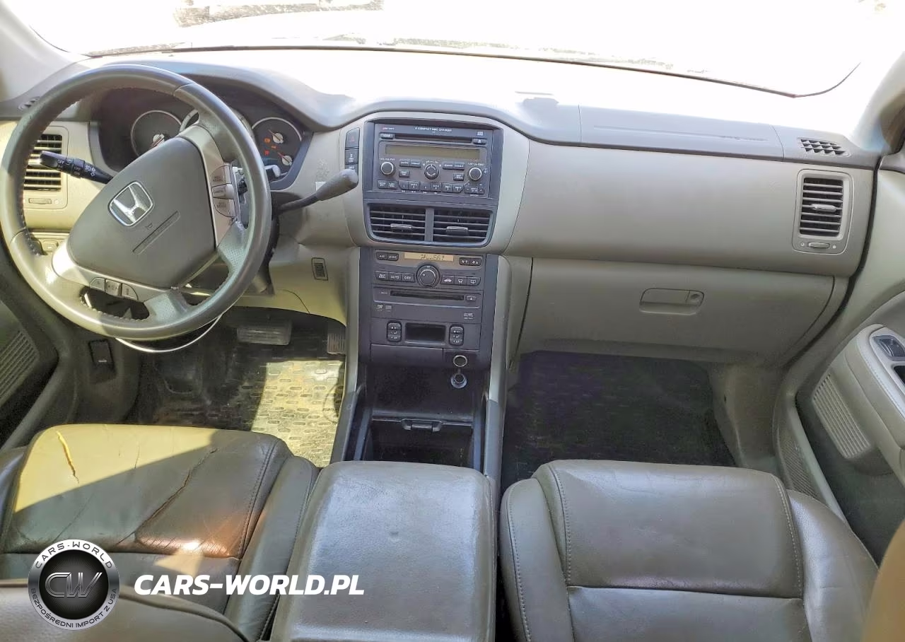 2006 Honda Pilot Ex VIN:2HKYF18666H525530 - 8