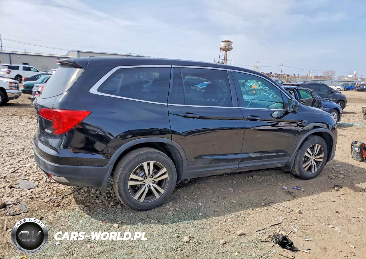 2016 Honda Pilot Exl VIN:5FNYF6H54GB068625 - 3